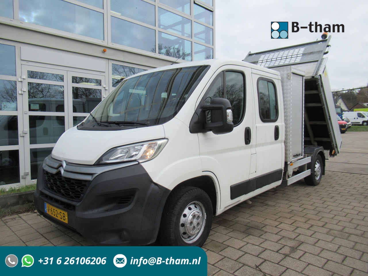 Citroën Jumper - 35 2.0 HDI 96KW L3 DOKA Dubbelcabine Kipper - AutoWereld.nl