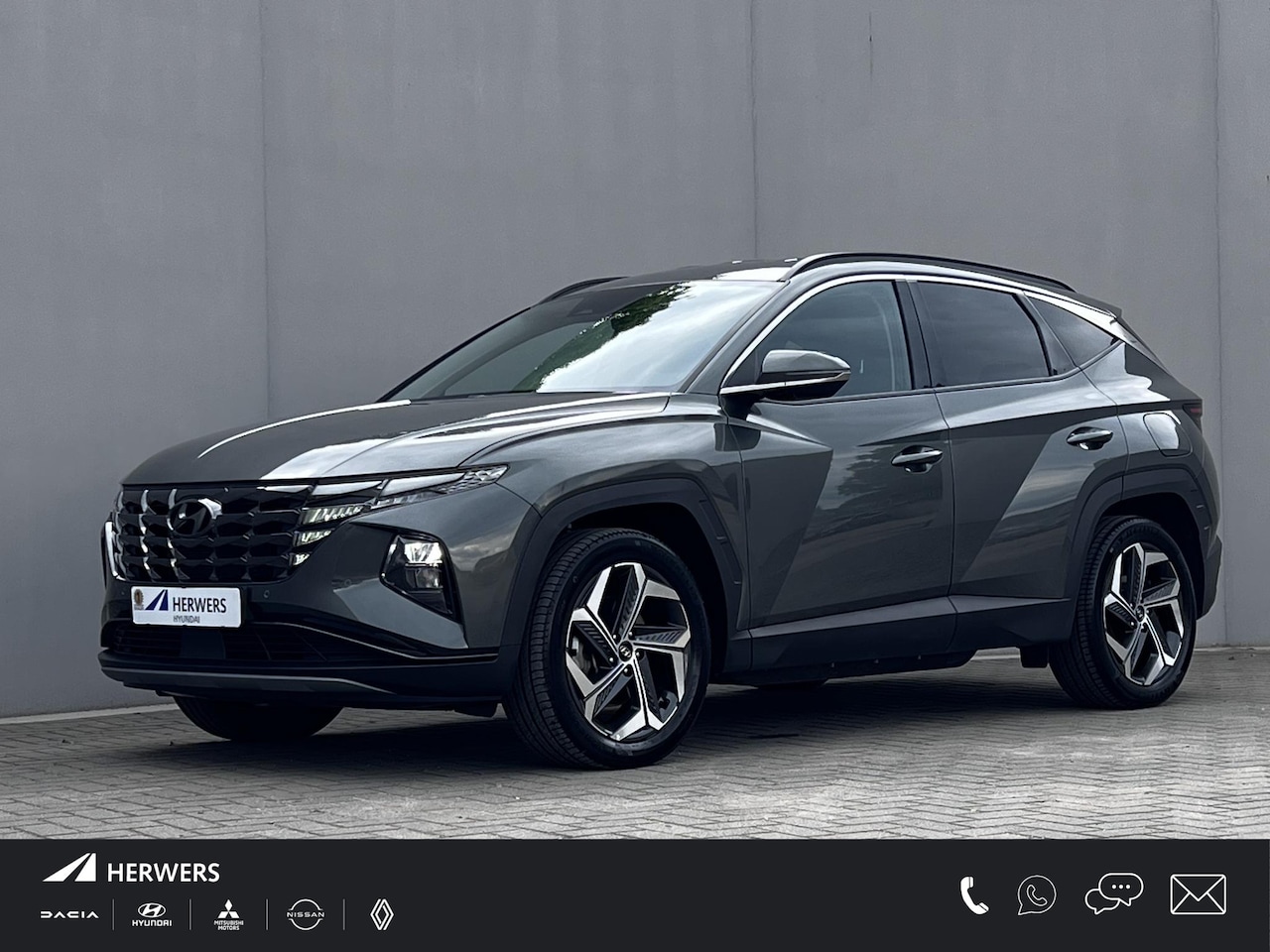 Hyundai Tucson - 1.6 T-GDI PHEV Comfort Smart 4WD / Fabrieksgarantie tot 02-2027 / Afn. trekhaak 1.350 kg / - AutoWereld.nl