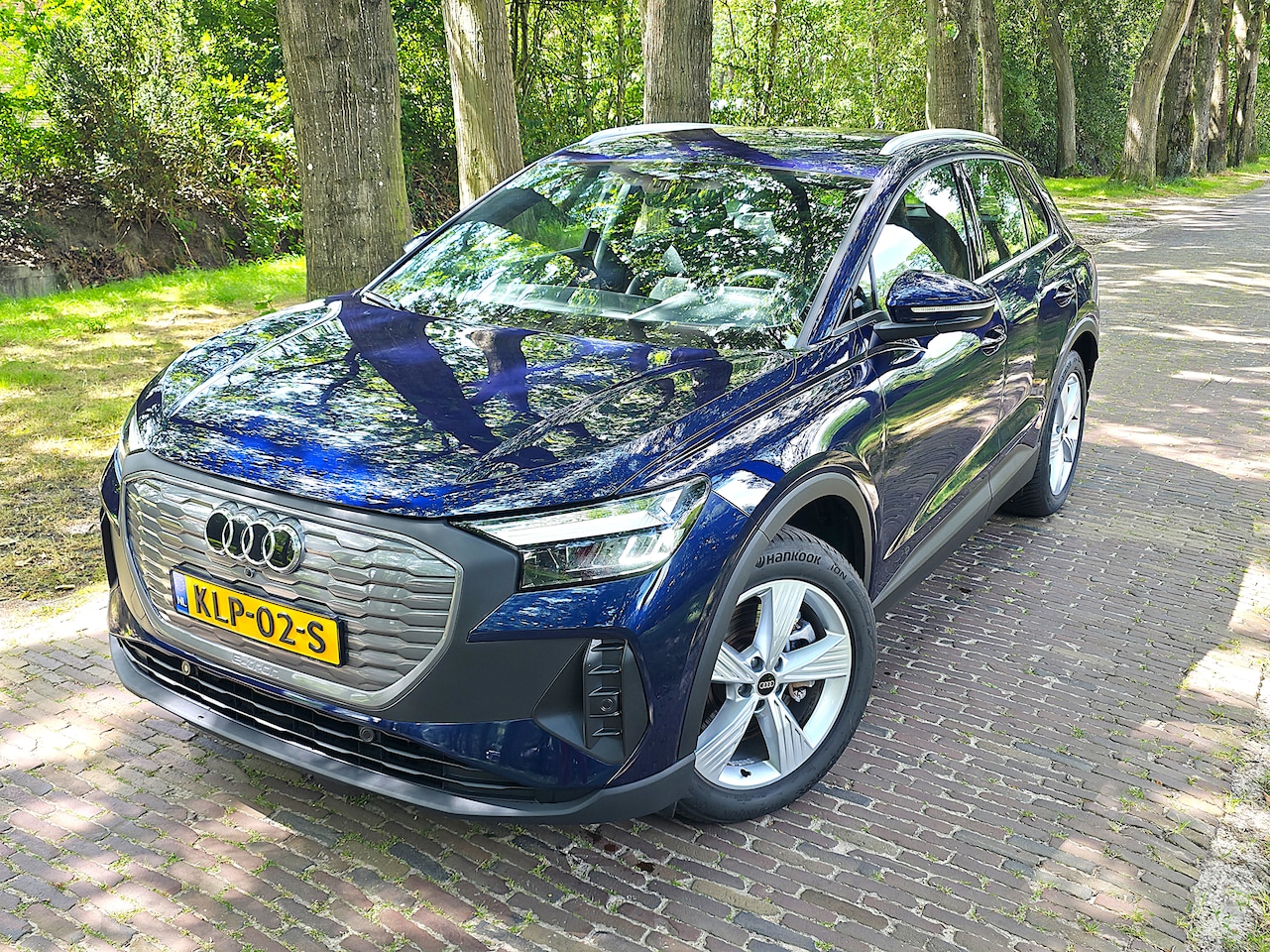 Audi Q4 e-tron - 45 Edition 82 kWh 40 e-tron | Navarra Blue | SOH 95% - AutoWereld.nl