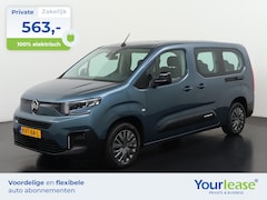 Citroën ë-Berlingo XL - Plus XL 50kWh 7-persoons | All-in 563, - Private Lease | Direct uit voorraad