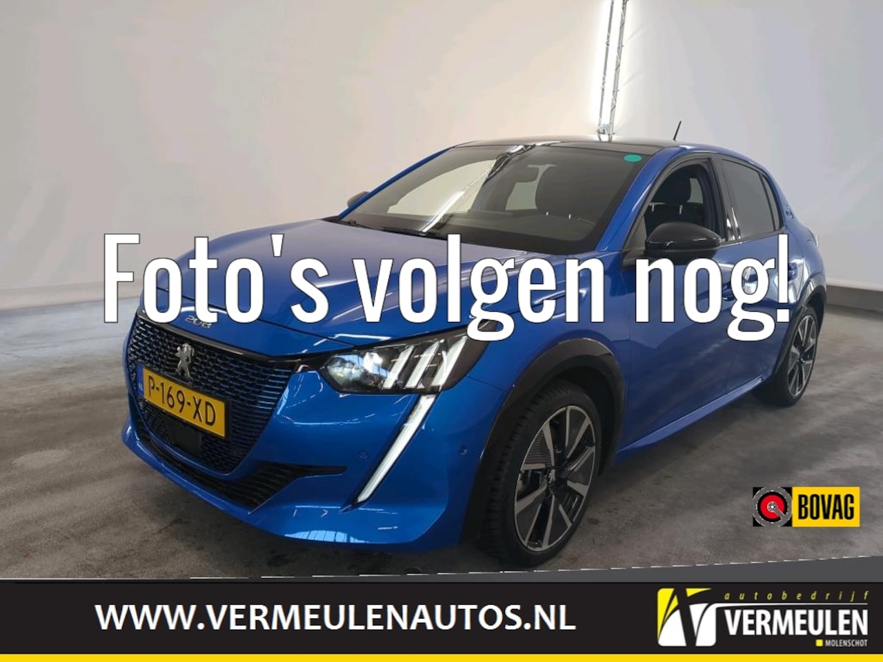 Peugeot e-208 - EV 50kWh 136PK GT Pack + 17"/ Navi/ Clima/ Cruise/ Panorama/ Full-LED/ Camera/ CarPlay/ Vi - AutoWereld.nl
