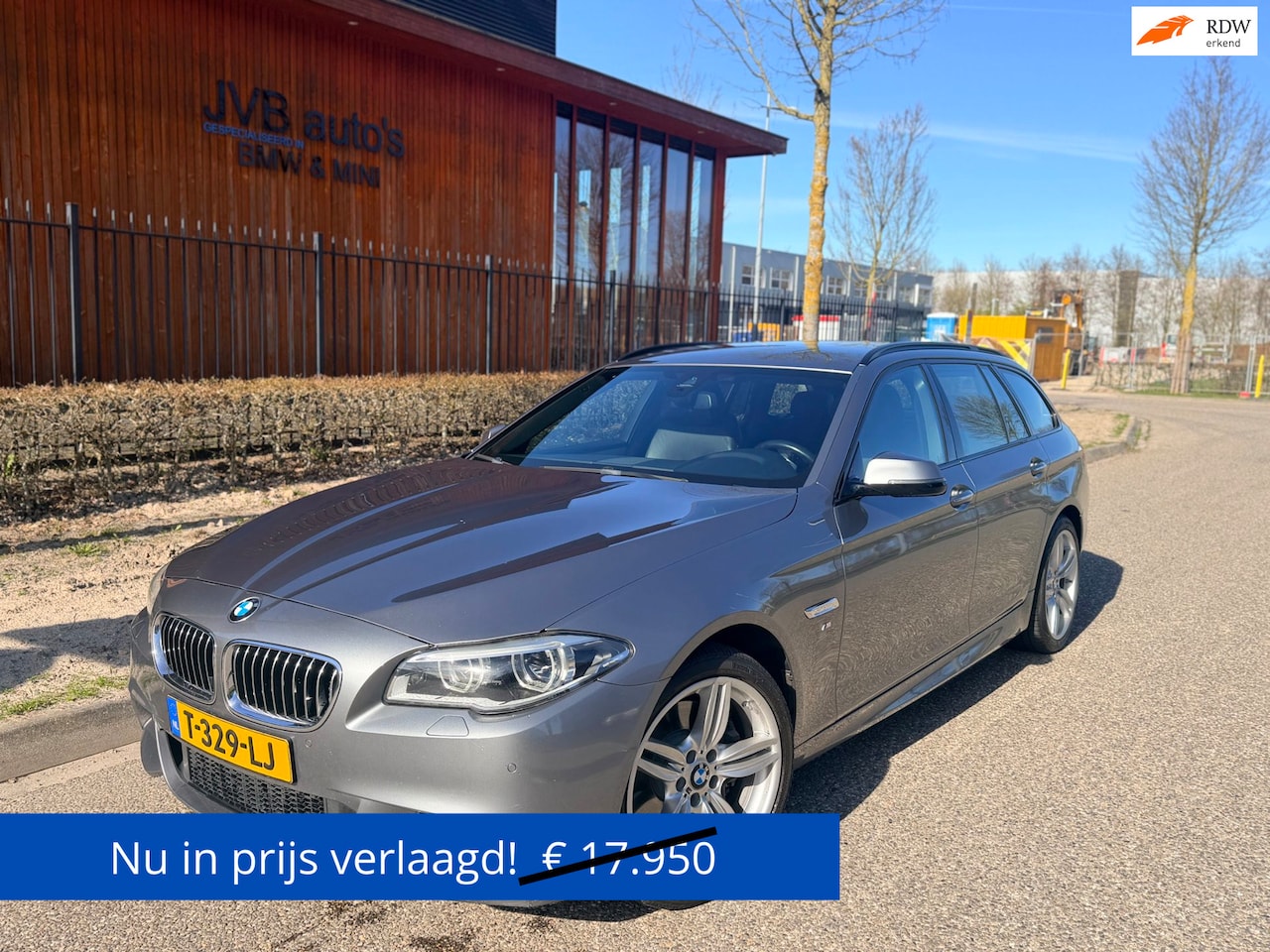 BMW 5-serie Touring - 535xi M-sport, incl. BTW, trekhaak, comfortstoelen 535i - AutoWereld.nl