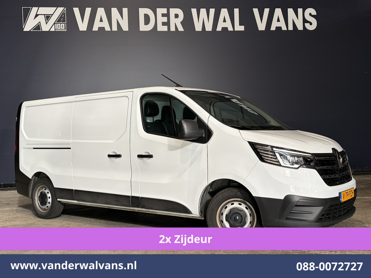 Renault Trafic - 2.0 dCi 131pk L2H1 Euro6 Airco | 2x zijdeur | LED | Apple Carplay | Cruisecontrol Parkeers - AutoWereld.nl