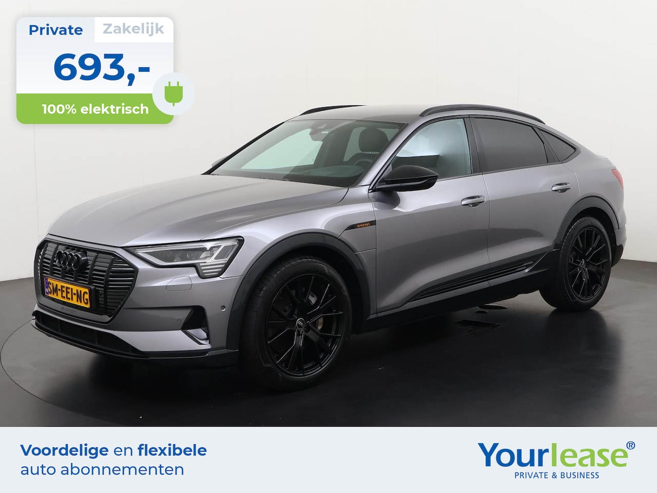 Audi e-tron Sportback - 55 quattro S-Line int. Black Style 95 kWh | All-in 693,- Private Lease | Direct uit voorra - AutoWereld.nl