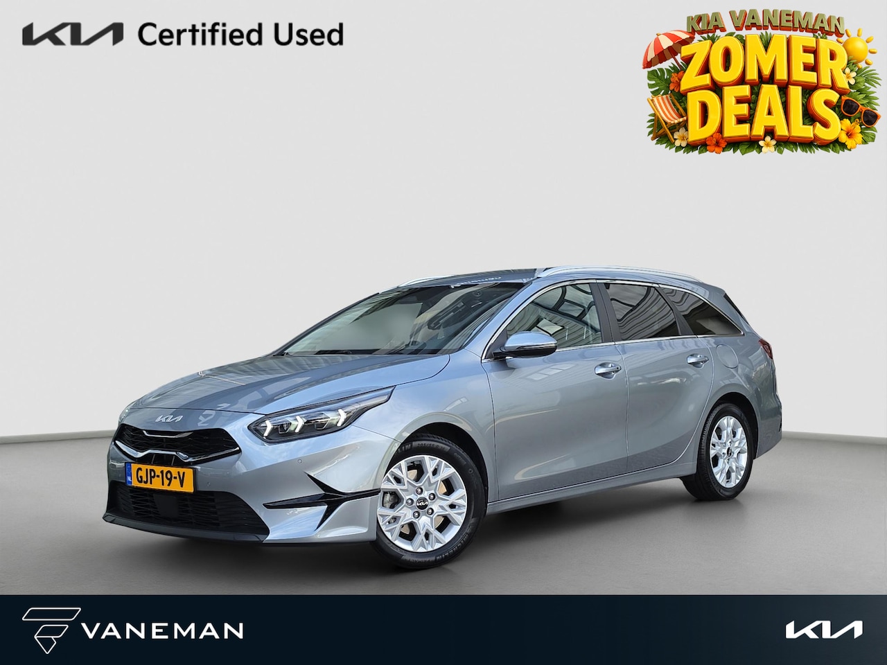 Kia Cee'd Sportswagon - Ceed 1.0 T-GDi DynamicPlusLine | Stoelverwarming | Camera | Navi | Cruise | PDC | - AutoWereld.nl