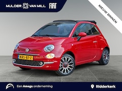 Fiat 500 C - Cabrio RED 1.0 Hybrid 70pk | CLIMA | 16" LM-VELGEN | PARKEERHULP | NAVI | APPLE CARPLAY /