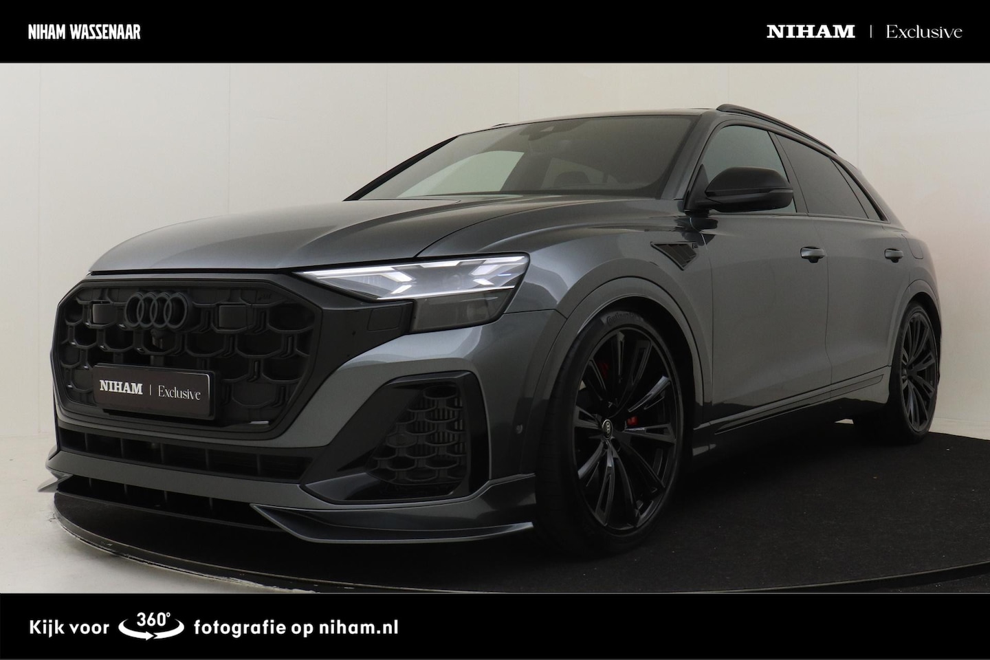 Audi Q8 - 60 TFSIe QUATTRO ABT COMPETITION *ABT AERO PACK* 23"LM VELGEN|BANG & OLUFSEN PREMIUM SOUND - AutoWereld.nl