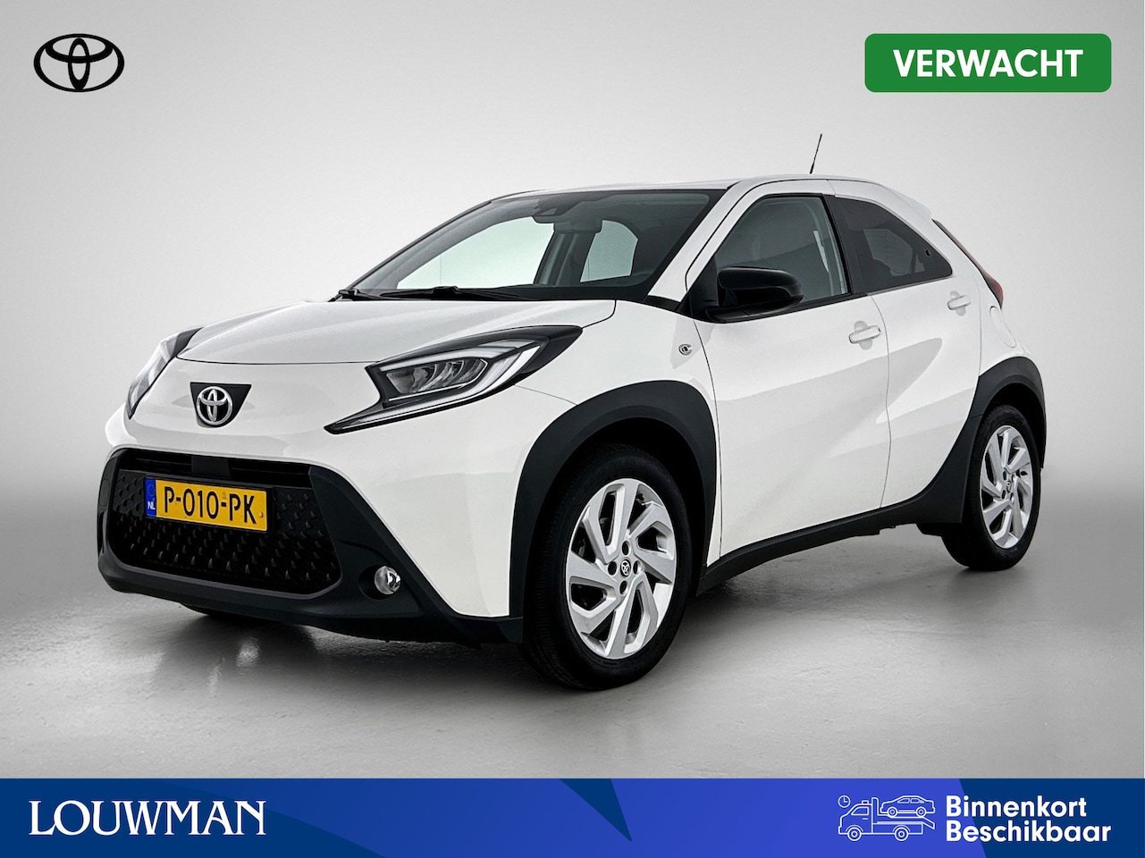 Toyota Aygo X - 1.0 VVT-i S-CVT first | Dealer onderhouden | Fietsendragerbeugel | LED verlichting | Clima - AutoWereld.nl