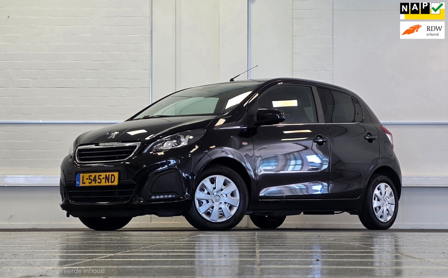 Peugeot 108 - 1.0i e-VTi Active 1e Eigenaar Airco 100% Onderhouden Garantie APK 7-7-2027 - AutoWereld.nl