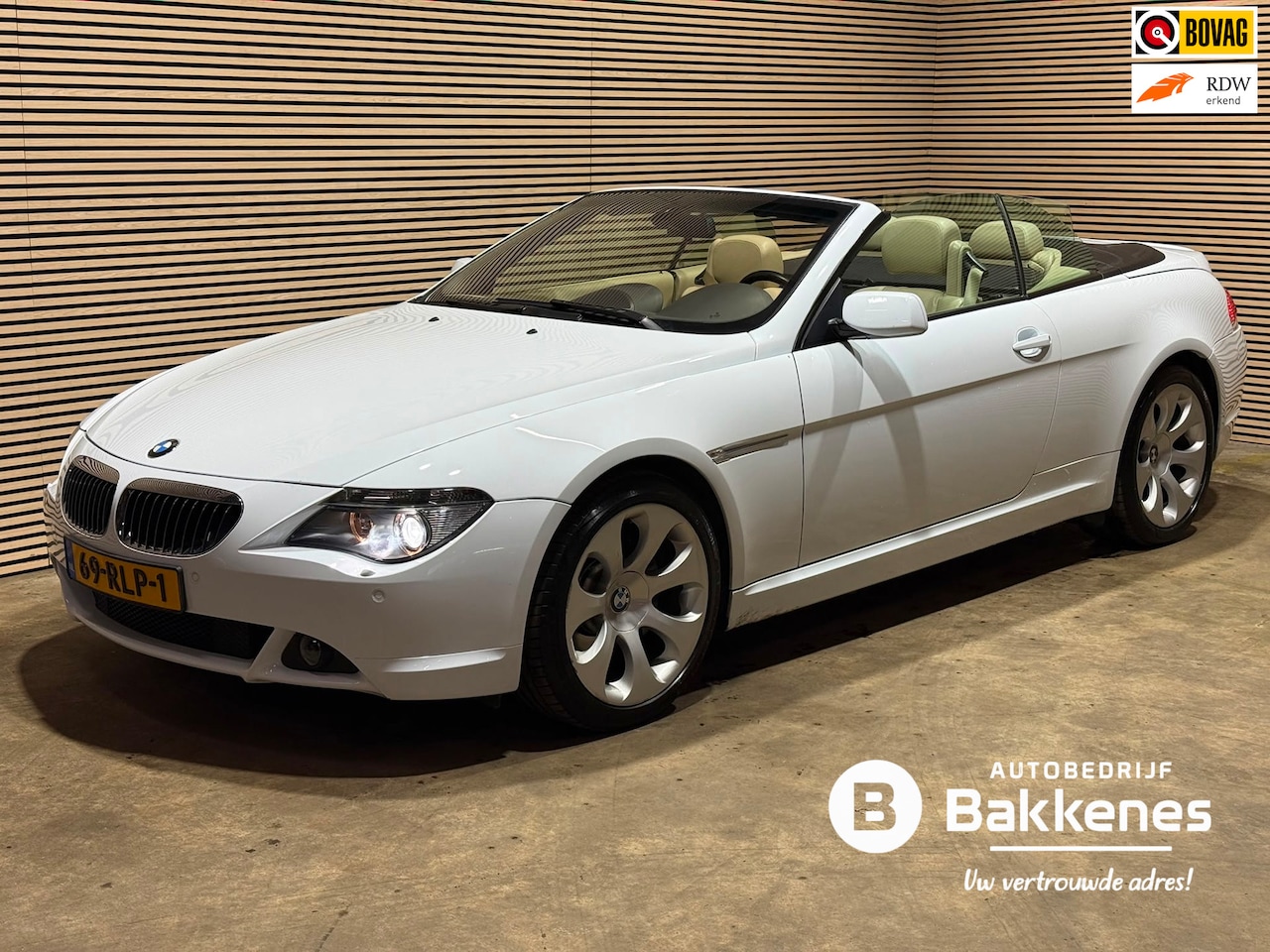 BMW 6-serie Cabrio - 645Ci | 8 cilinder | Airco | Cruise | Xenon - AutoWereld.nl