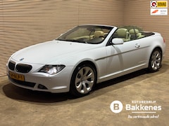 BMW 6-serie Cabrio - 645Ci | 8 cilinder | Airco | Cruise | Xenon