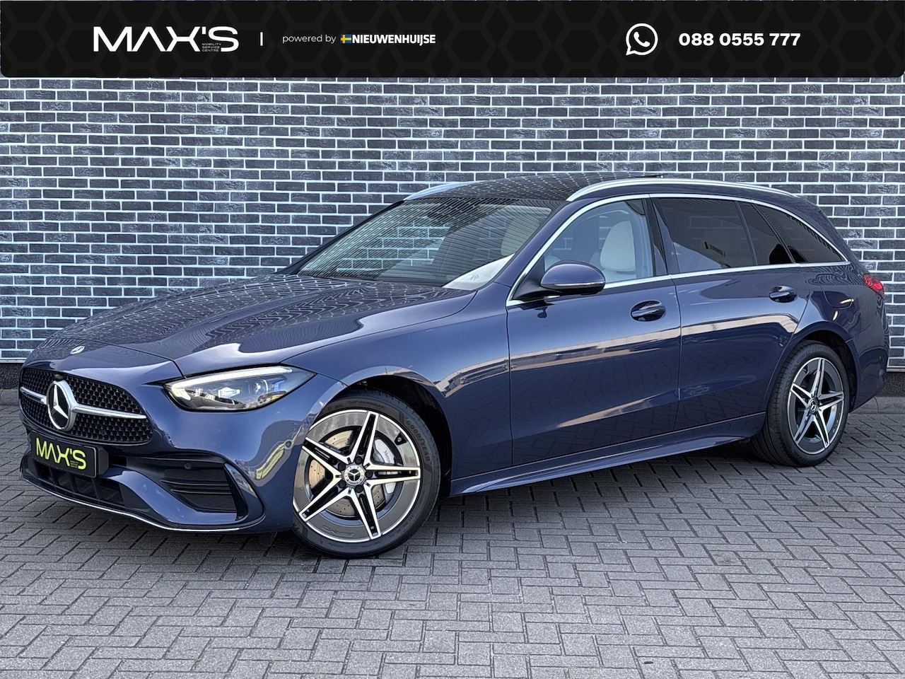 Mercedes-Benz C-klasse Estate - 300 e AMG Line | Plug-in Hybrid (PHEV) | Panoramadak | Stoelverwarming | Cruise Control Ad - AutoWereld.nl