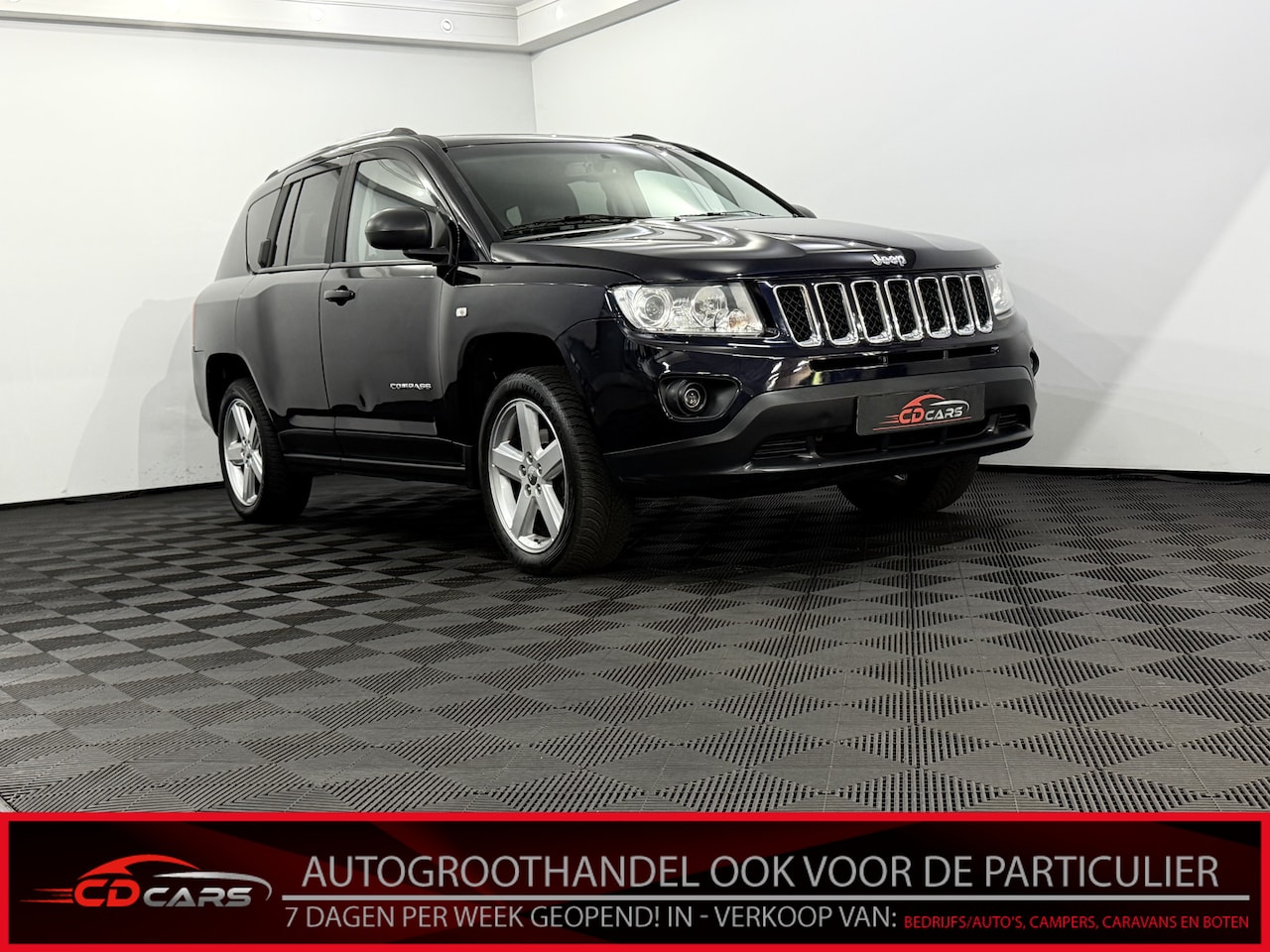 Jeep Compass - 2.4 Limited 4WD Leder, Cruise control, Airco, Stoelverwarming, Mistlamp, Lichtmetalen velg - AutoWereld.nl
