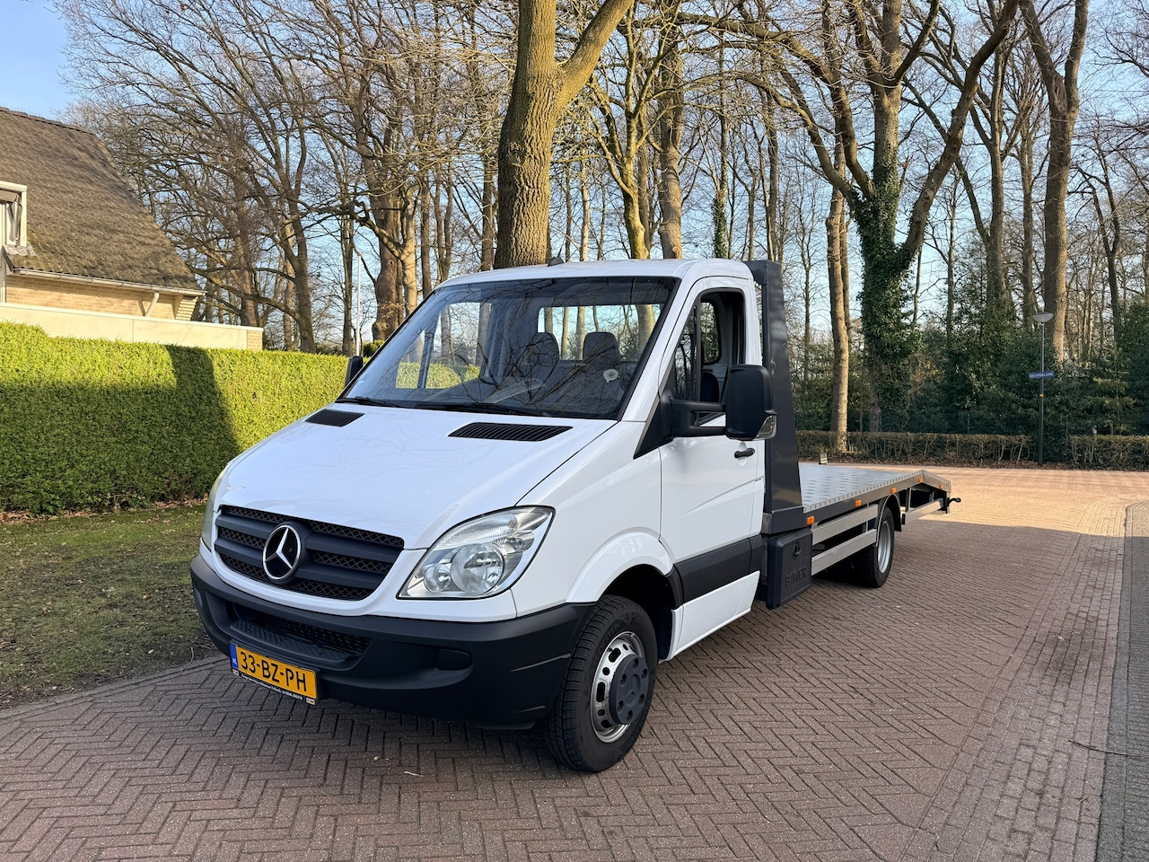 Mercedes-Benz Sprinter - 515 2.2 CDI Aut-orgi 3.5 ton *NAP* oprijwagen - AutoWereld.nl