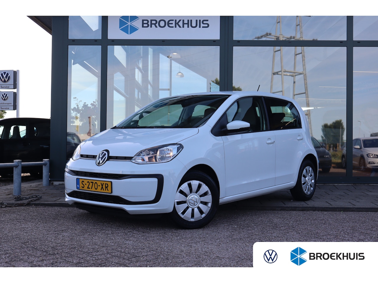 Volkswagen Up! - 1.0 | Airco | Bandenspanningscontrolesysteem | DAB ontvanger - AutoWereld.nl