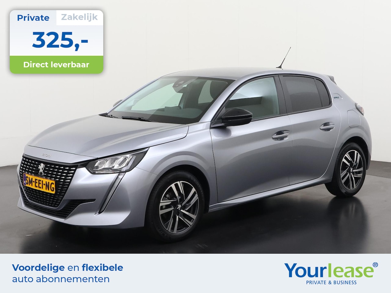 Peugeot 208 - 1.2 PureTech Style | All-in 325,- Private Lease | Direct uit voorraad - AutoWereld.nl