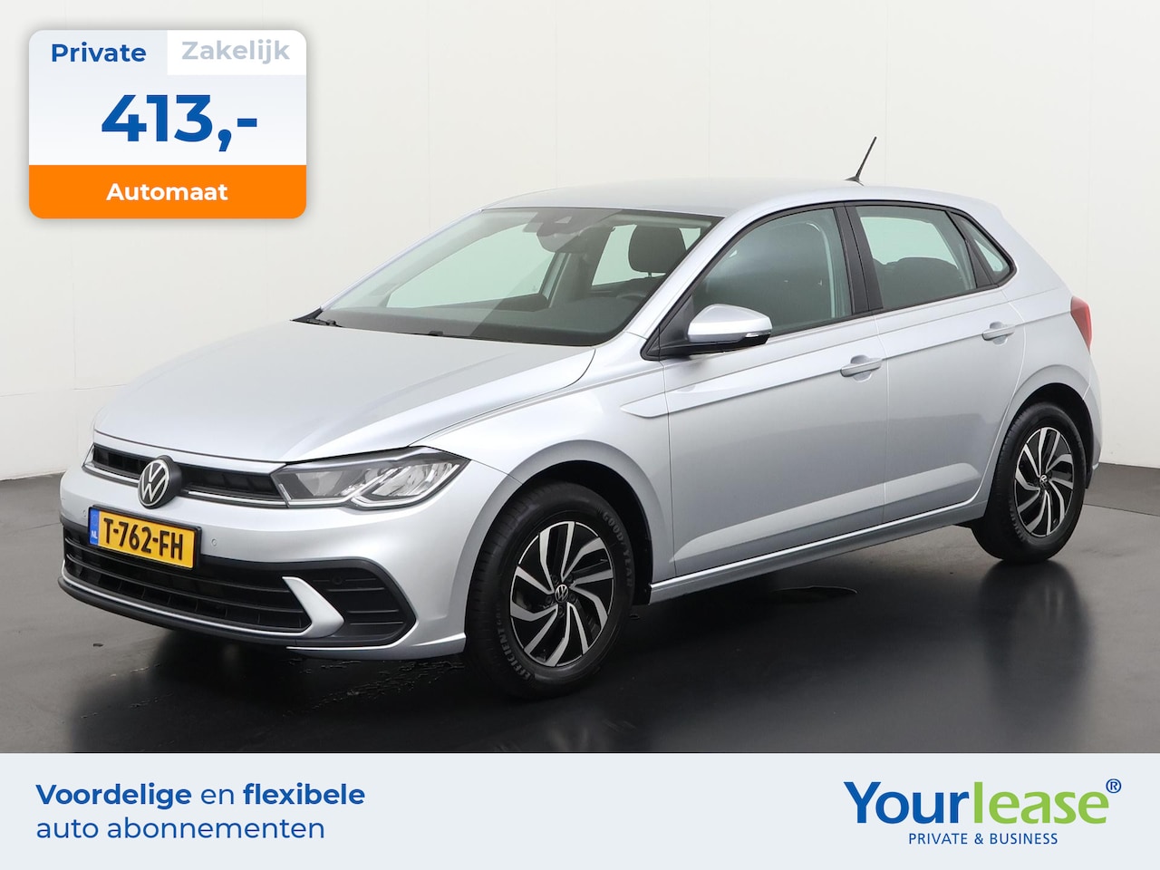 Volkswagen Polo - 1.0 TSI Life Business DSG | All-in 413,- Private Lease | Direct uit voorraad - AutoWereld.nl