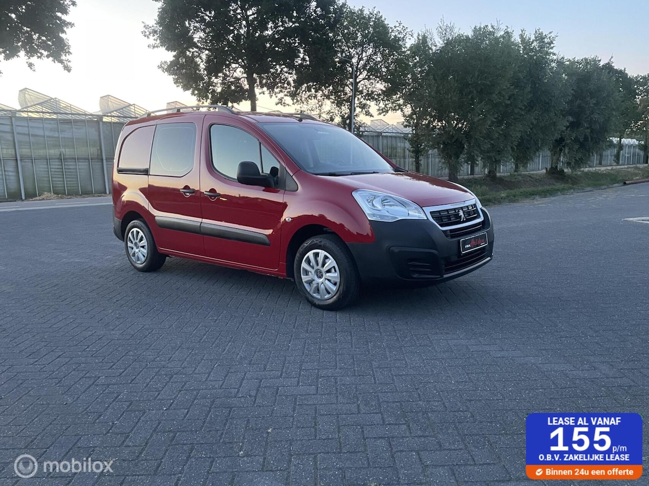 Peugeot Partner - bestel 120 1.6 VTi Airco Cruise 3-Zits Schuifdeur PDC Dakrail Zeer Nette Auto - AutoWereld.nl