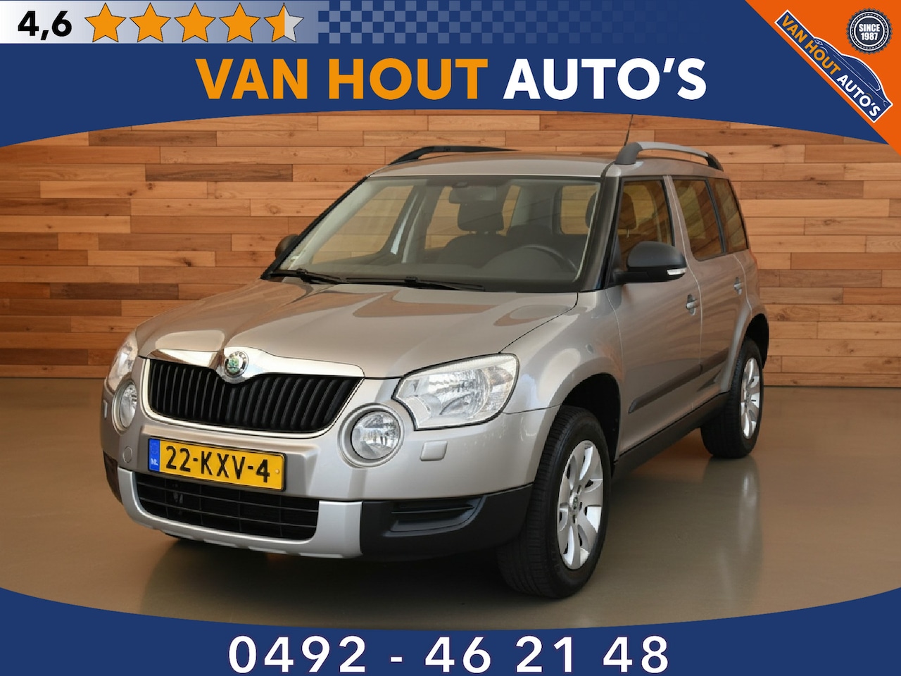 Skoda Yeti - 1.2 TSI Active Plus | AIRCO | TREKHAAK - AutoWereld.nl