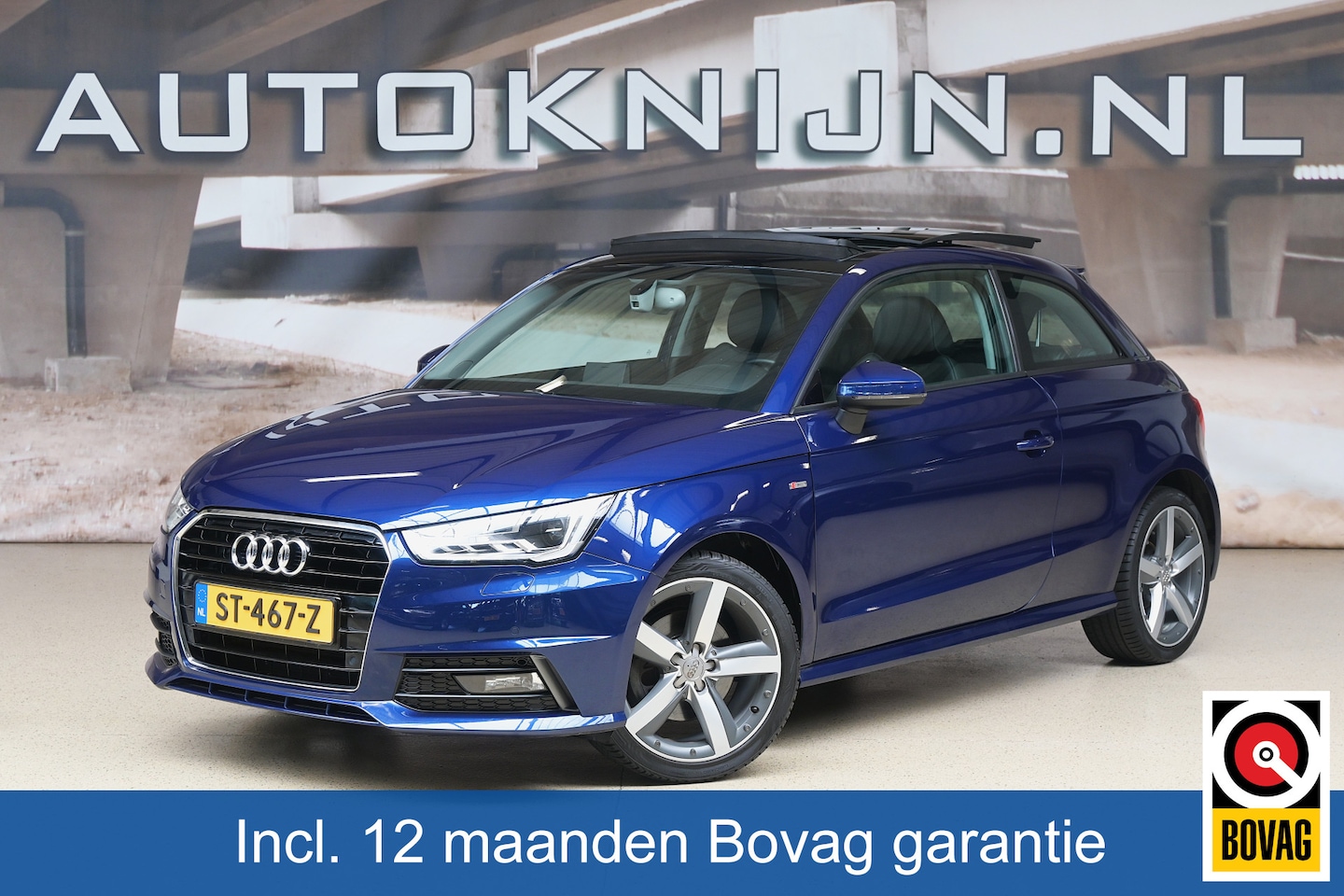Audi A1 Sportback - 1.4 TFSI 125pk Advance S-Line | Pano | Bi-xenon | Leder | Bose | - AutoWereld.nl