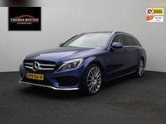 Mercedes-Benz C-klasse Estate - 350 e Business Solution AMG 2017 | Airco | Trekhaak | Navigatie | Burmester Audio | Schuif
