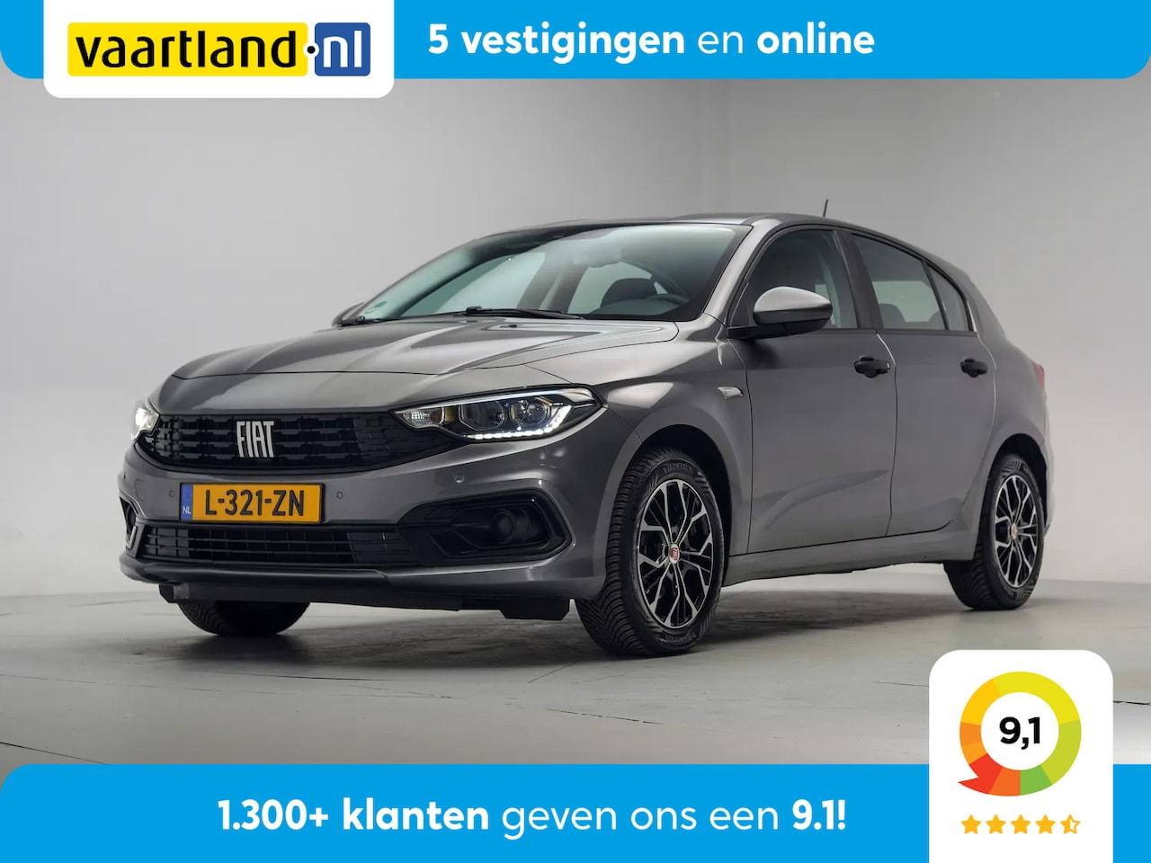 Fiat Tipo - 1.0 City Life [ Navi Camera PDC Clima ] - AutoWereld.nl