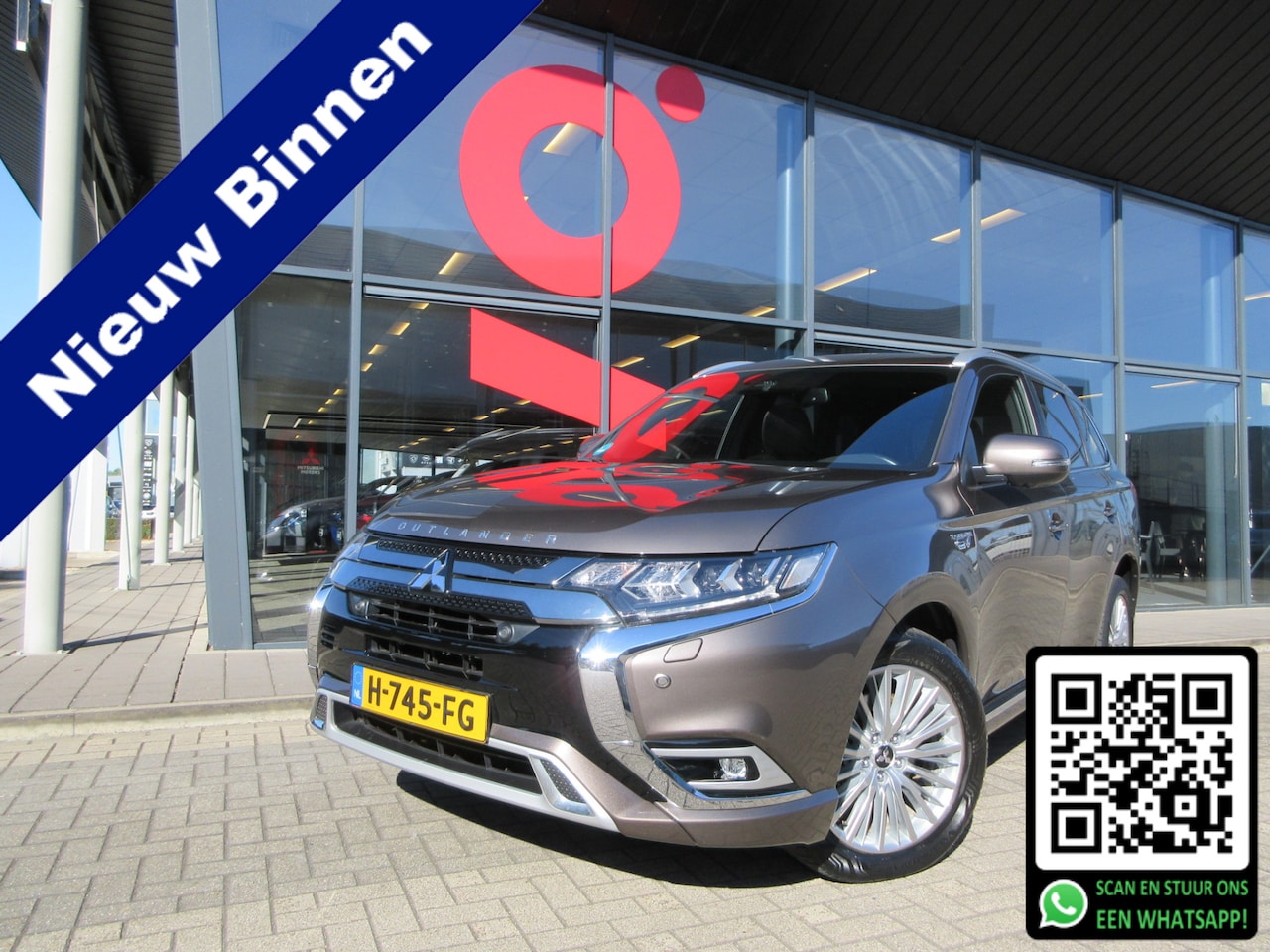 Mitsubishi Outlander - 2.4 PHEV Instyle 4WD AUTOMAAT 240 PK - AutoWereld.nl