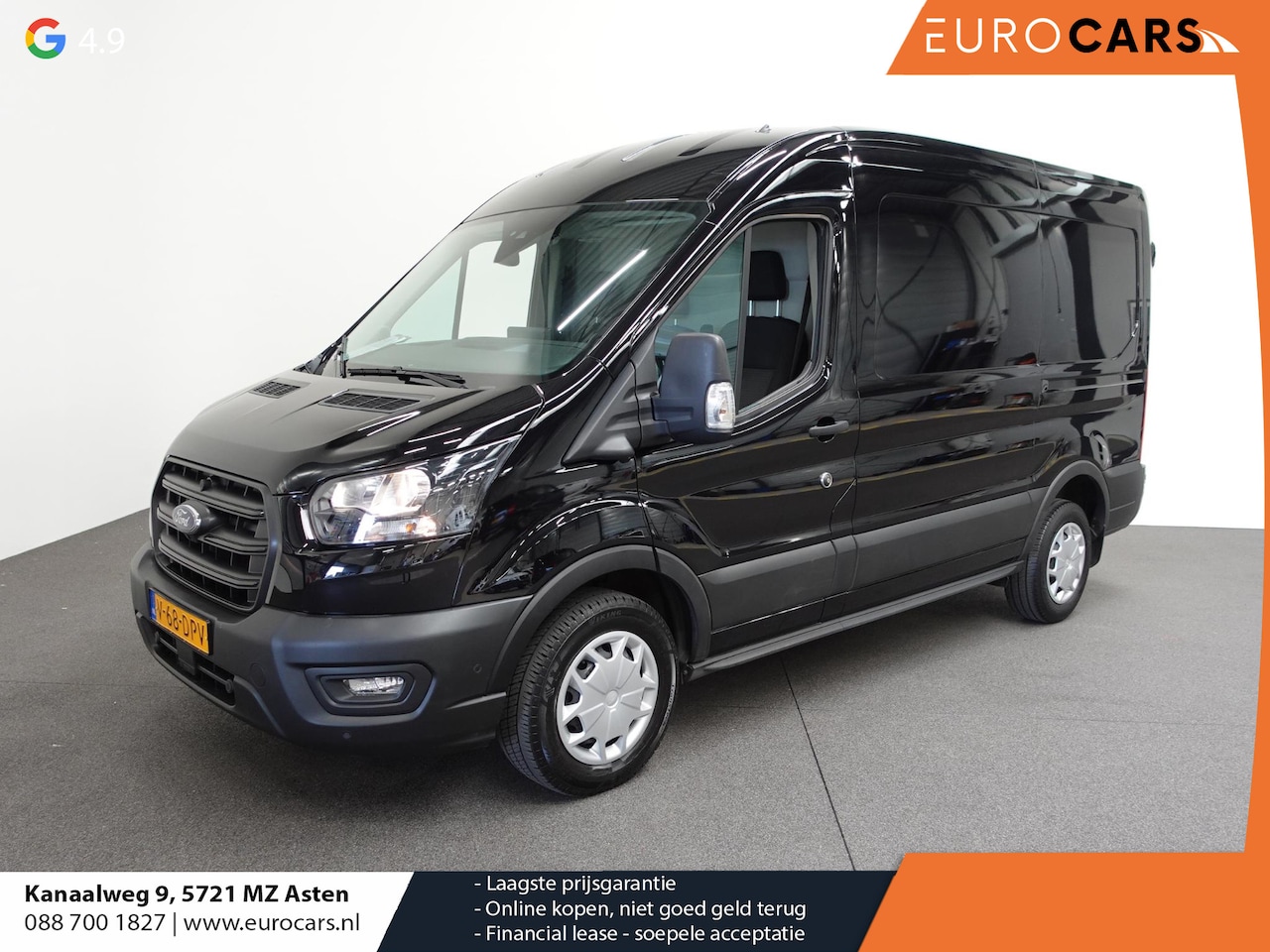 Ford Transit - 310 2.0 TDCI L2H2 Trend Automaat Airco Bluetooth Camera Cruise Control - AutoWereld.nl