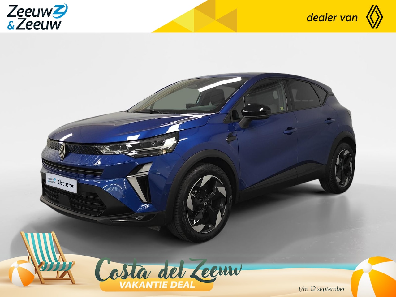 Renault Captur - 1.8 E-Tech full hybrid 160 techno | CarPlay/Android Auto | Camera | Navigatie | Adaptive C - AutoWereld.nl