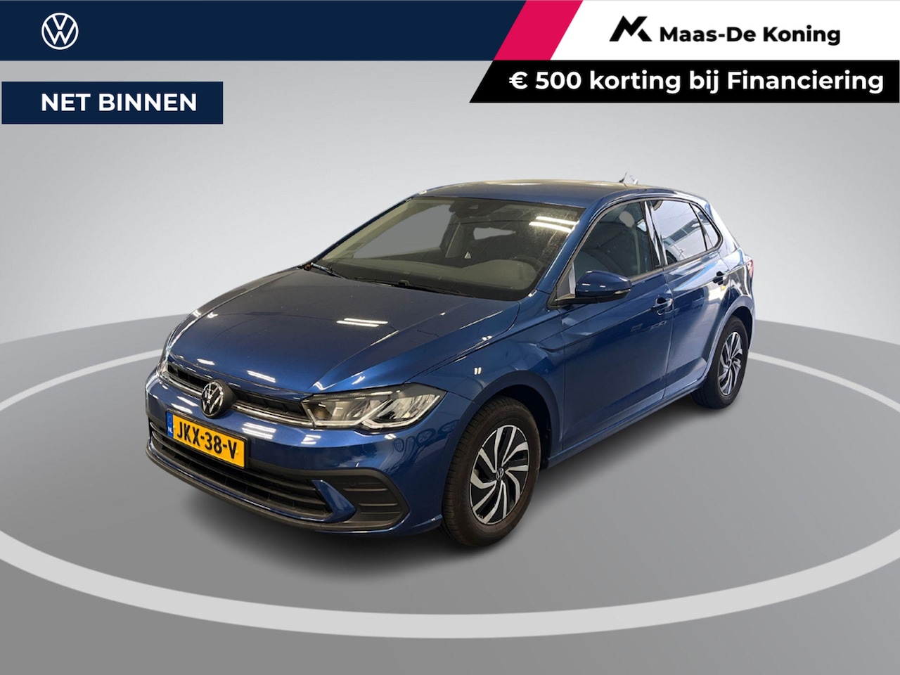 Volkswagen Polo - 1.0 TSI 95pk Life Edition · Camera · Keyless · Stoelverwarming · ACC · Apple/Android Car P - AutoWereld.nl