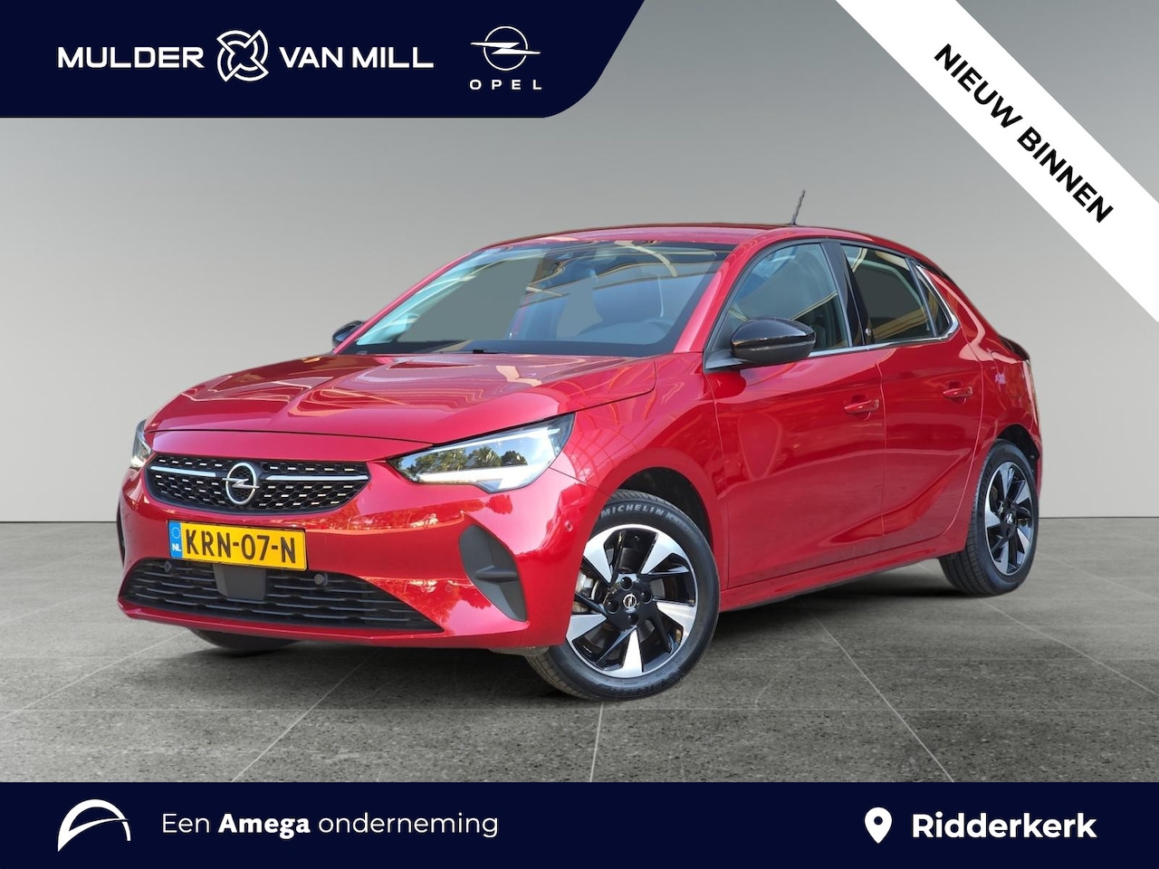 Opel Corsa-e - Elegance 3-FASEN 50kWh 136pk | WARMTEPOMP | STOELVERW. | DODEHOEKBEW. | APPLE CARPLAY / AN - AutoWereld.nl