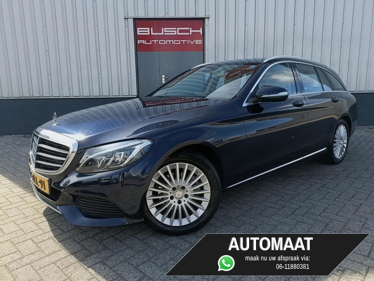 Mercedes-Benz C-klasse Estate - 180 Ambition | 1e EIGENAAR | - AutoWereld.nl