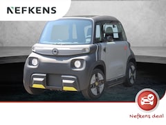 Opel Rocks-e - Base Tekno | Opbergvakken op dashboard | Opbergnetten in de deuren | Bluetooth | Wieldoppe