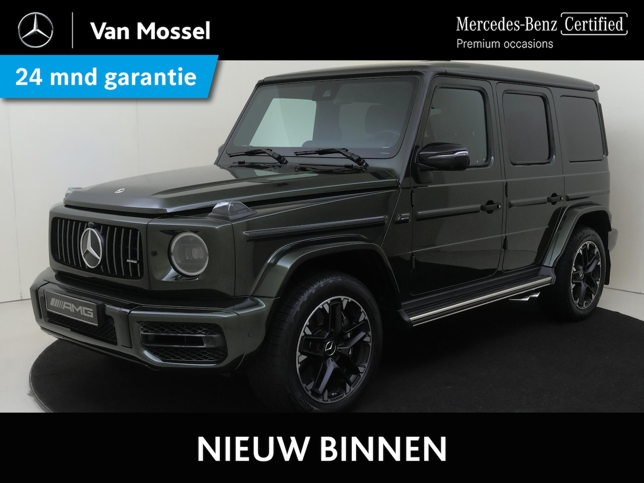 Mercedes-Benz G-klasse - 63 AMG GRIJS KENTEKEN/ EX BTW/ EX BPM €162.764/ Schuif-kanteldak / 360Graden-Camera / Memo - AutoWereld.nl