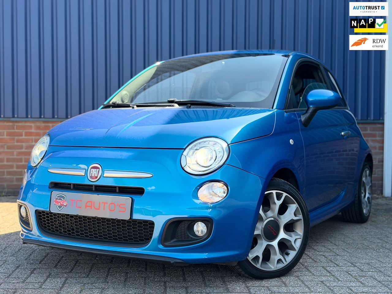 Fiat 500 - 0.9 TwinAir Turbo 500S 1e Eigenaar, Clima airco, Xenon, Digi dash - AutoWereld.nl