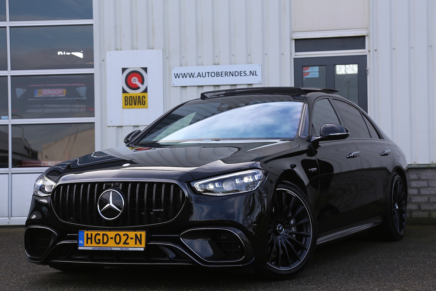 Mercedes-Benz S-klasse - AMG 63 S E Performance 802PK Lang*BTW*Business Class pakket!/Carbon/Chauffeurspakket/Act. - AutoWereld.nl