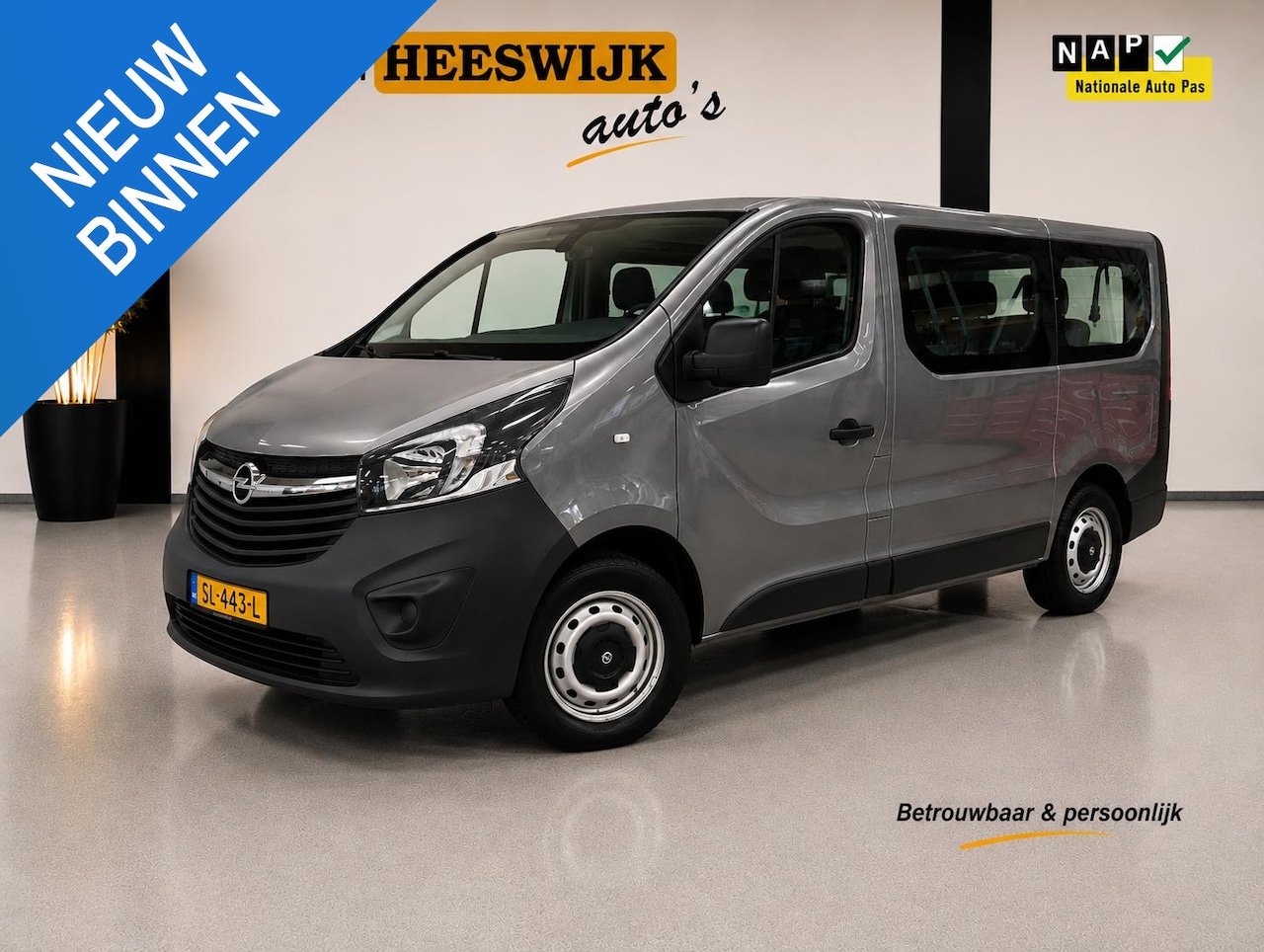 Opel Vivaro Combi - 1.6 CDTI L1H1 ecoFLEX Innovation 1.6 CDTI L1H1 ecoFLEX Innovation - AutoWereld.nl
