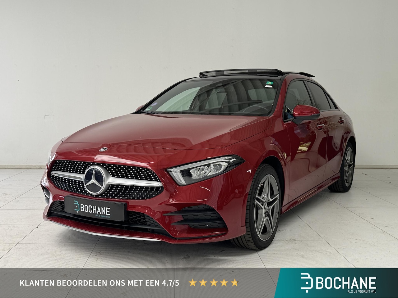 Mercedes-Benz A-klasse - 250 e AMG Line | Trekhaak | Panoramadak | Stoelverwarming | Achteruitrijcamera | - AutoWereld.nl