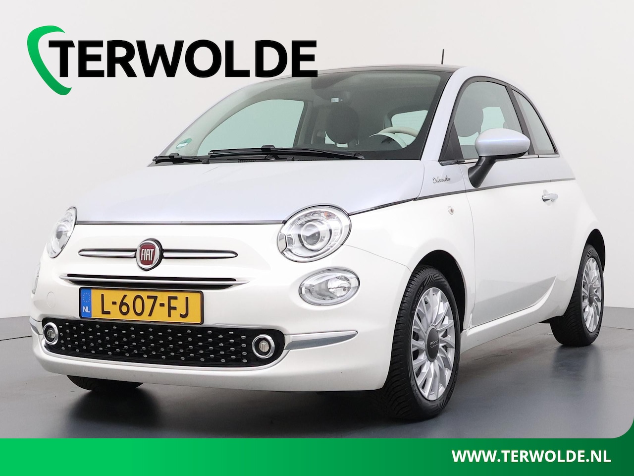 Fiat 500 - 1.0 Hybrid Dolcevita | Panorama dak | Navigatie | Xenon | - AutoWereld.nl