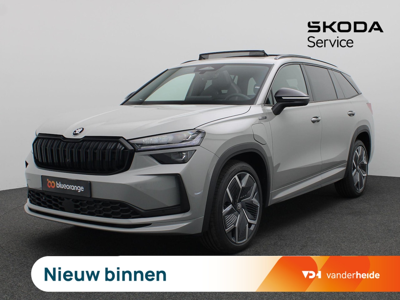 Skoda Kodiaq - 1.5 TSI PHEV Sportline Business Panoramadak, Trekhaak, 20" LM Velgen, Keyless, Achteruitri - AutoWereld.nl