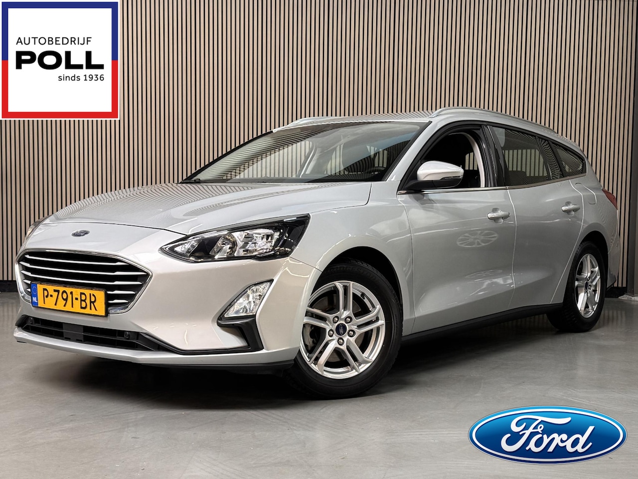 Ford Focus Wagon - 1.0 EcoBoost Hybrid Edition Navi Camera Trekhaak AGR Comfort Stoel Wagon Dealeronderhouden - AutoWereld.nl
