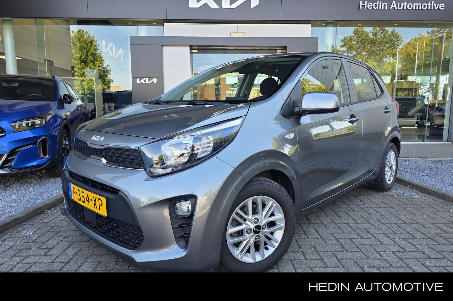 Kia Picanto - 1.0 DPi DynamicLine | Apple Carplay/Android Auto | Cruise control | Airco | - AutoWereld.nl