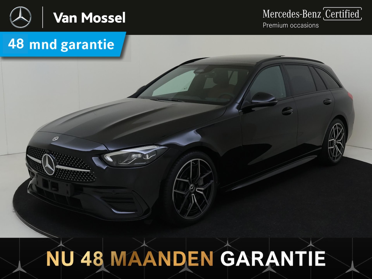 Mercedes-Benz C-klasse Estate - 180 LIMITED / AMG/ Panoramadak/ 19 inch/ Night/ DISTRONIC - AutoWereld.nl