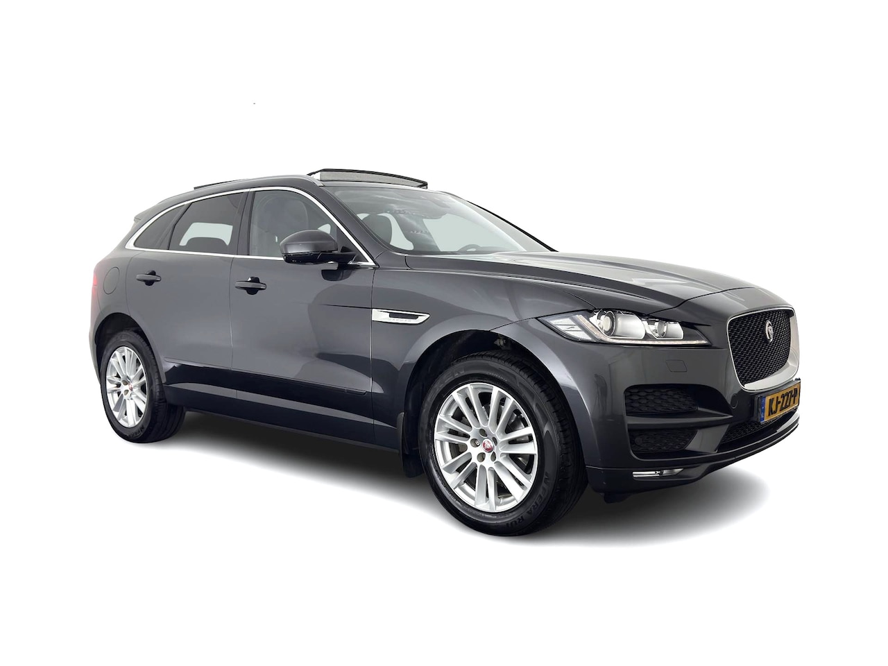 Jaguar F-Pace - 2.0 D Portfolio AWD Aut. *PANO | LEATHER | XENON | DIGI-COCKPIT | MERIDIAN-SOUND | KEYLESS - AutoWereld.nl