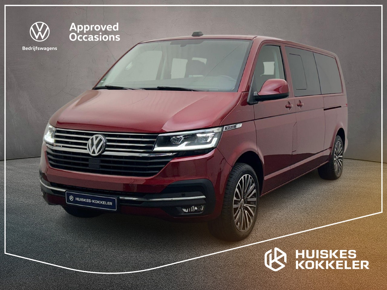 Volkswagen Transporter - 2.0 TDI 204pk DSG L2 4Motion Bulli Dubbele Cabine | Sperdifferentieel | 4X4 | 2x schuifdeu - AutoWereld.nl