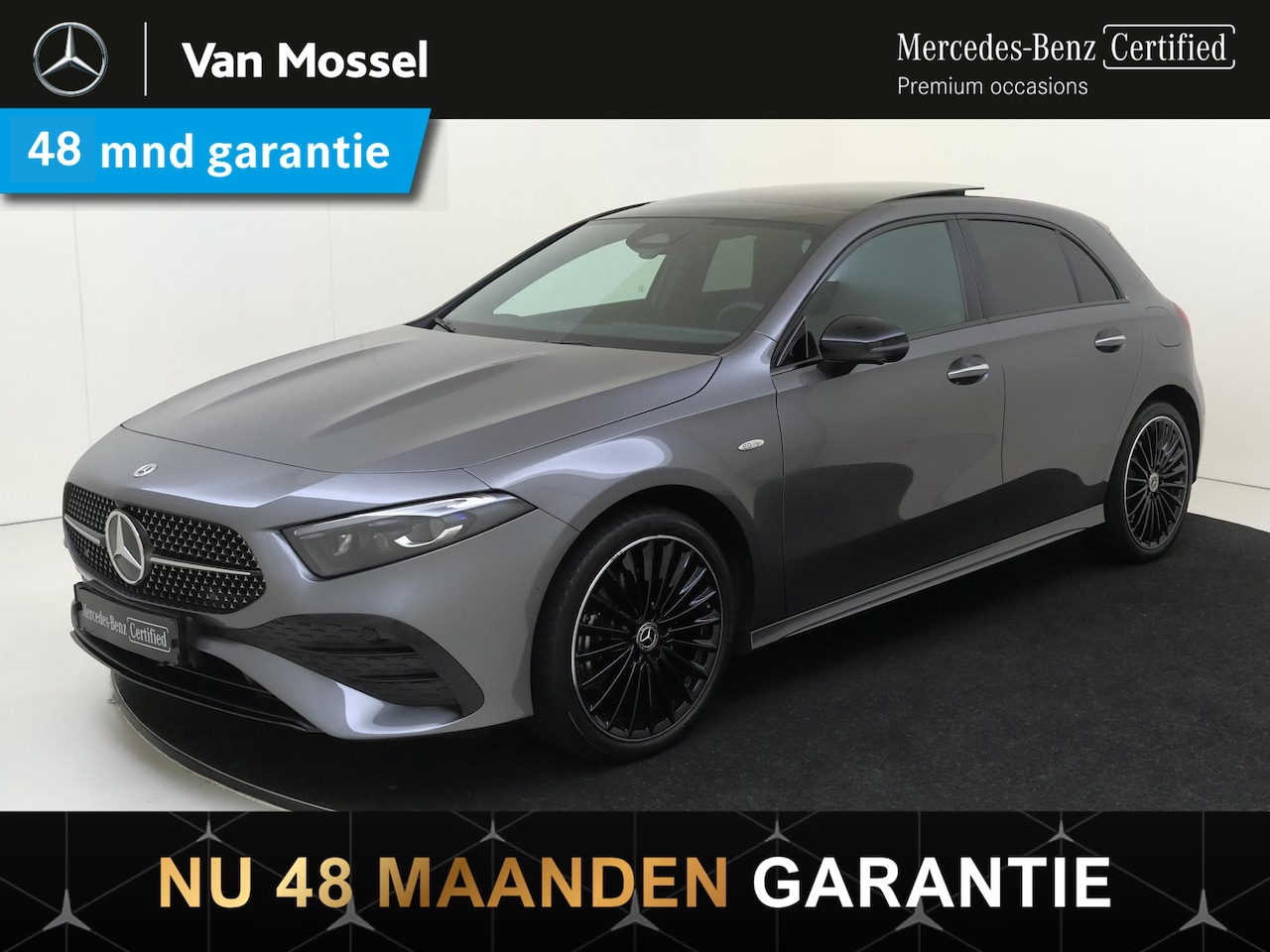 Mercedes-Benz A-klasse - 250 e Business Solution AMG / Panaromadak / Night-Pakket / Memory-Stoelen / 360Graden-Came - AutoWereld.nl