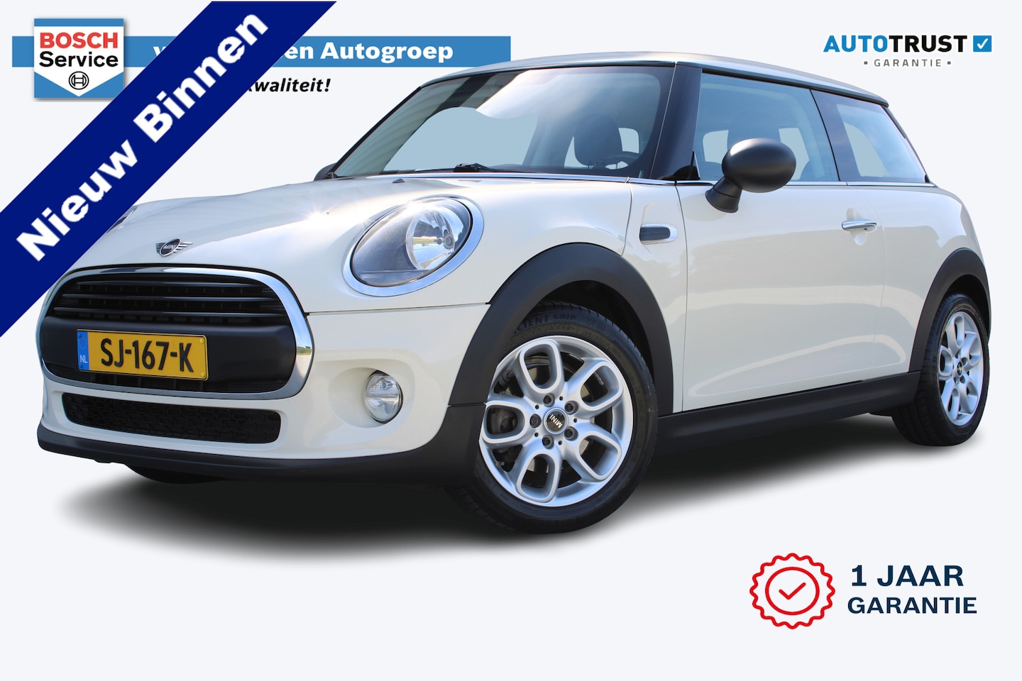 MINI 3-Deurs - 1.5 One | Incl. 12 maanden garantie | Cruise control | Apple carplay | Airco | Stoelverwar - AutoWereld.nl