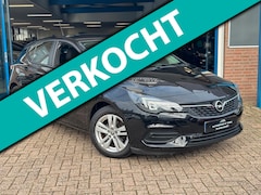 Opel Astra - 1.2 Blitz Edition 2021 ZWART NAVI AIRCO LM NAP