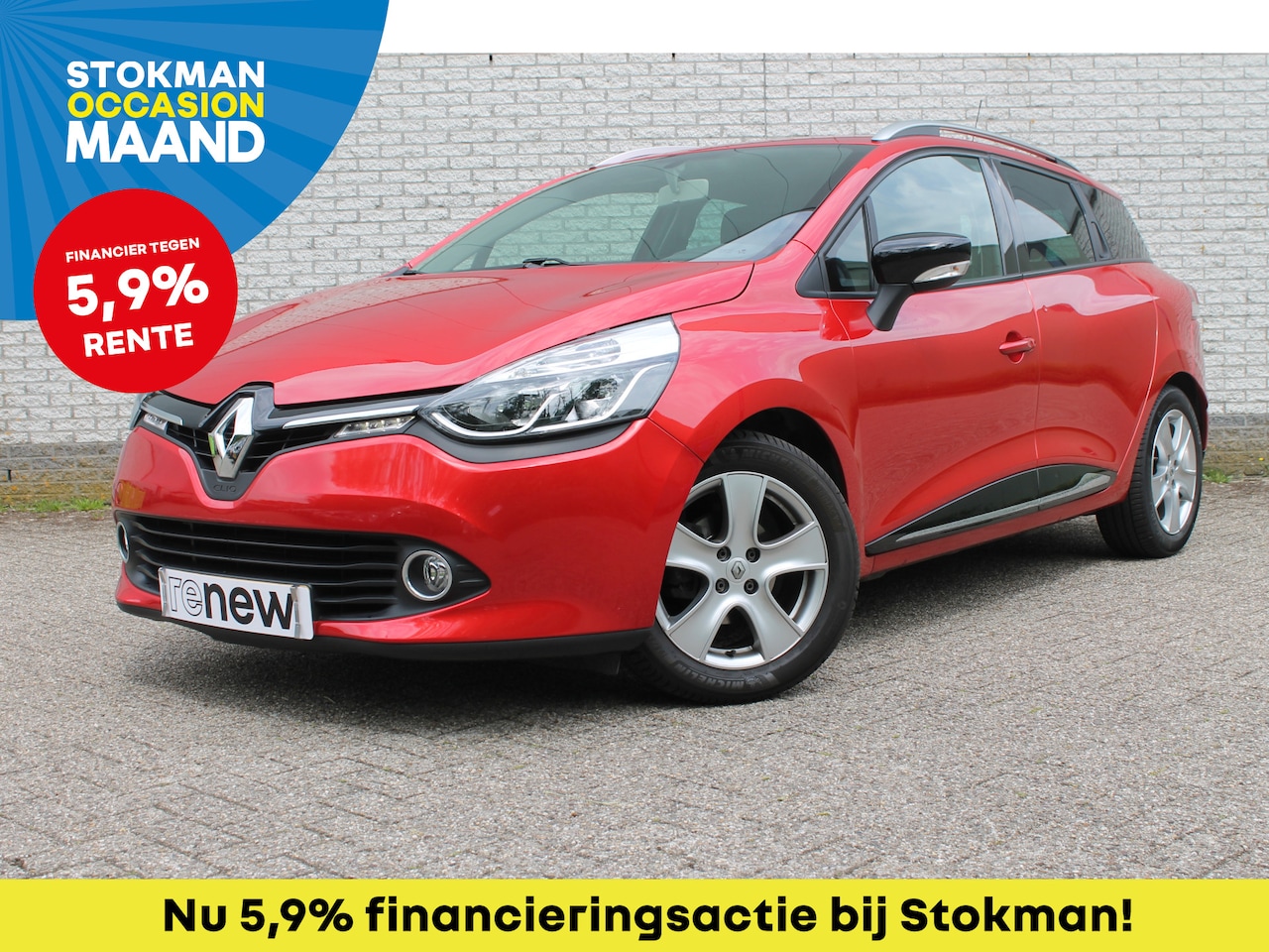Renault Clio Estate - 0.9 TCe Expression | airconditioning | navigatie | lichtmetalen velgen | trekhaak - AutoWereld.nl