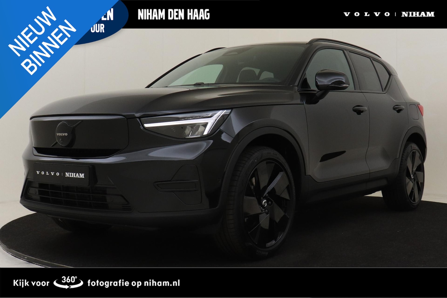Volvo EX40 - SINGLE MOTOR PLUS BLACK EDITION EUROPA 70 kWh -HARMAN/KARDON|360°CAM|POWER-SEATS|PRIVACY.G - AutoWereld.nl